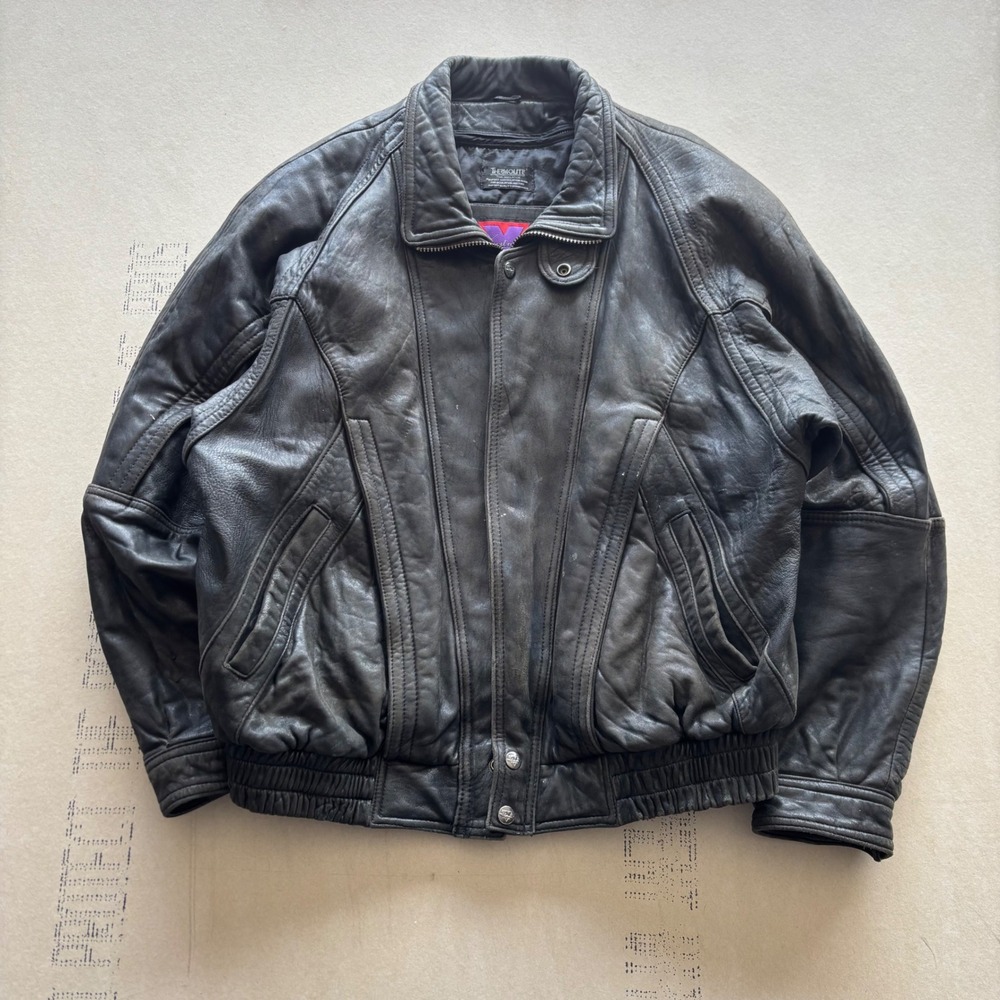 Vintage 90s‎ Verducci Leather Jacket